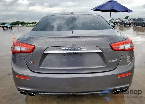 2015 Maserati Ghibli S из США, поврежденный, VIN ZAM57RTA3F1144117